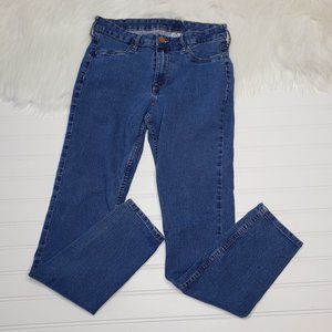 &Denim by H&M Skinny Stretch Ankle Regular Waist Jeans Women's 30 Blue Mid Rise